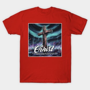 Cross of Redemption: Artistic Christian Imagery Galatians 3:13 T-Shirt